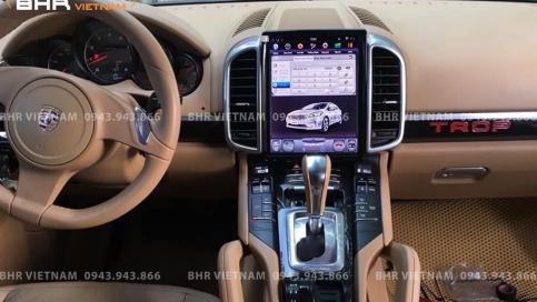 Màn hình DVD Android Tesla Porsche Cayenne 2011 - 2018